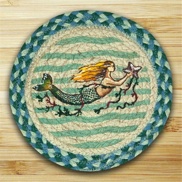 Capitol Earth Rugs Round Miniature Swatch- Mermaid- printed 80-245M